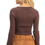 Ribbed Cardigan - Denny's