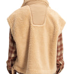 Oversized Sherpa Vest - Denny's