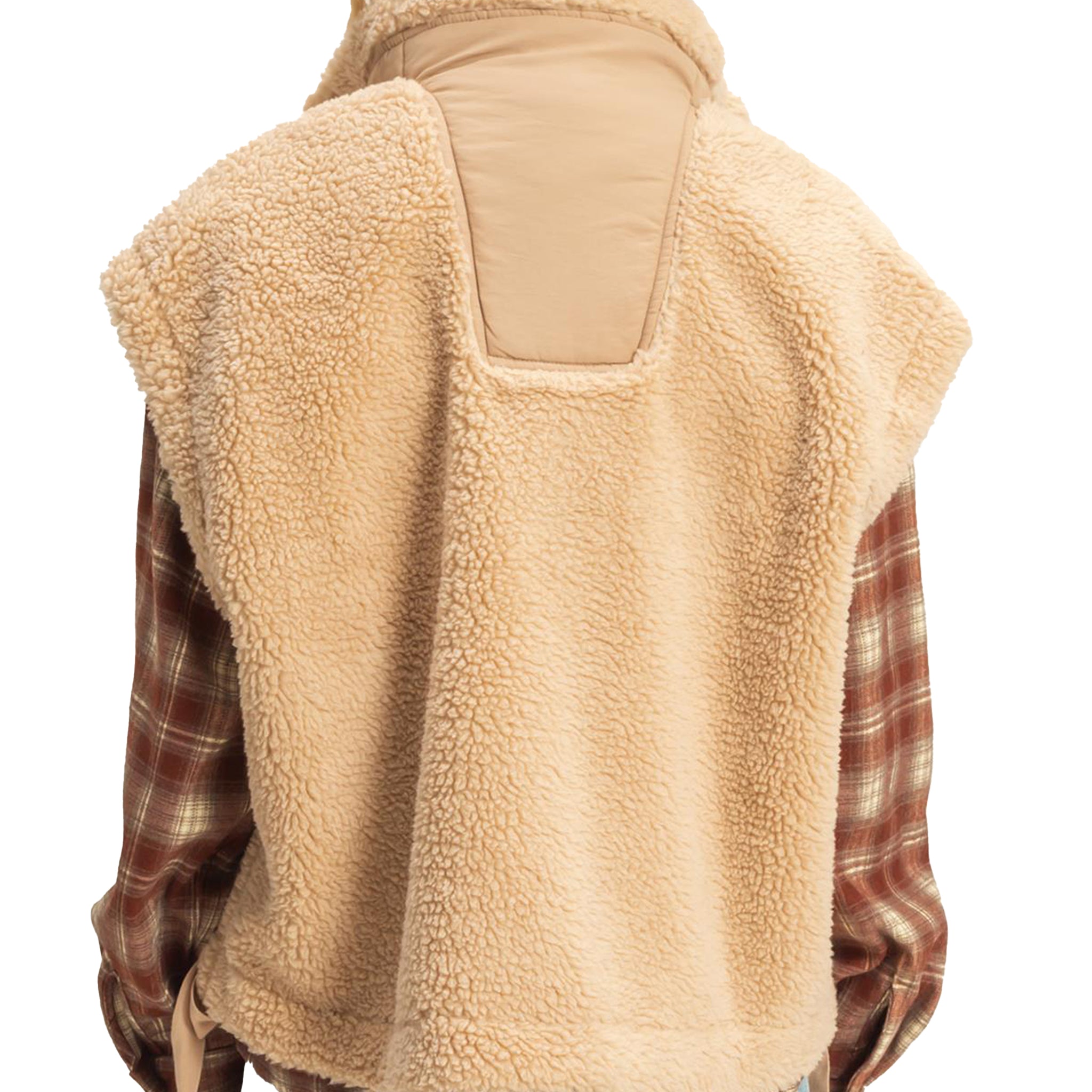 Oversized Sherpa Vest - Denny's