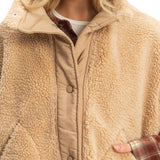 Oversized Sherpa Vest - Denny's