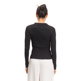 Long Sleeve Snap Collared Henley