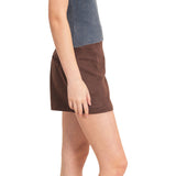 Suede Skort