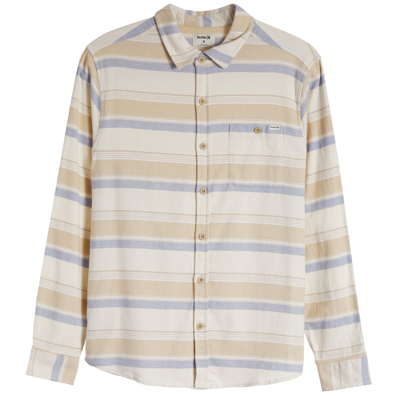 Portland Stripe Stretch Flannel - Denny's