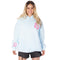 Embroirdered Hibiscus Hoodie - Denny's