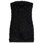 Rose Detail Strapless Dress - Denny's