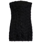 Rose Detail Strapless Dress - Denny's