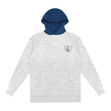 Blue Print Hoodie