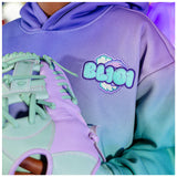 Cotton Candy Hoodie Galaxy Grape