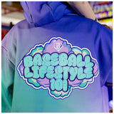 Cotton Candy Hoodie Galaxy Grape
