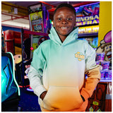 Cotton Candy Hoodie Tangerine Freeze