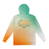 Cotton Candy Hoodie Tangerine Freeze