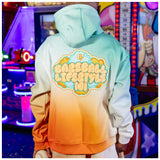 Cotton Candy Hoodie Tangerine Freeze