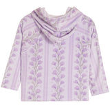 Lavender Floral Hoodie