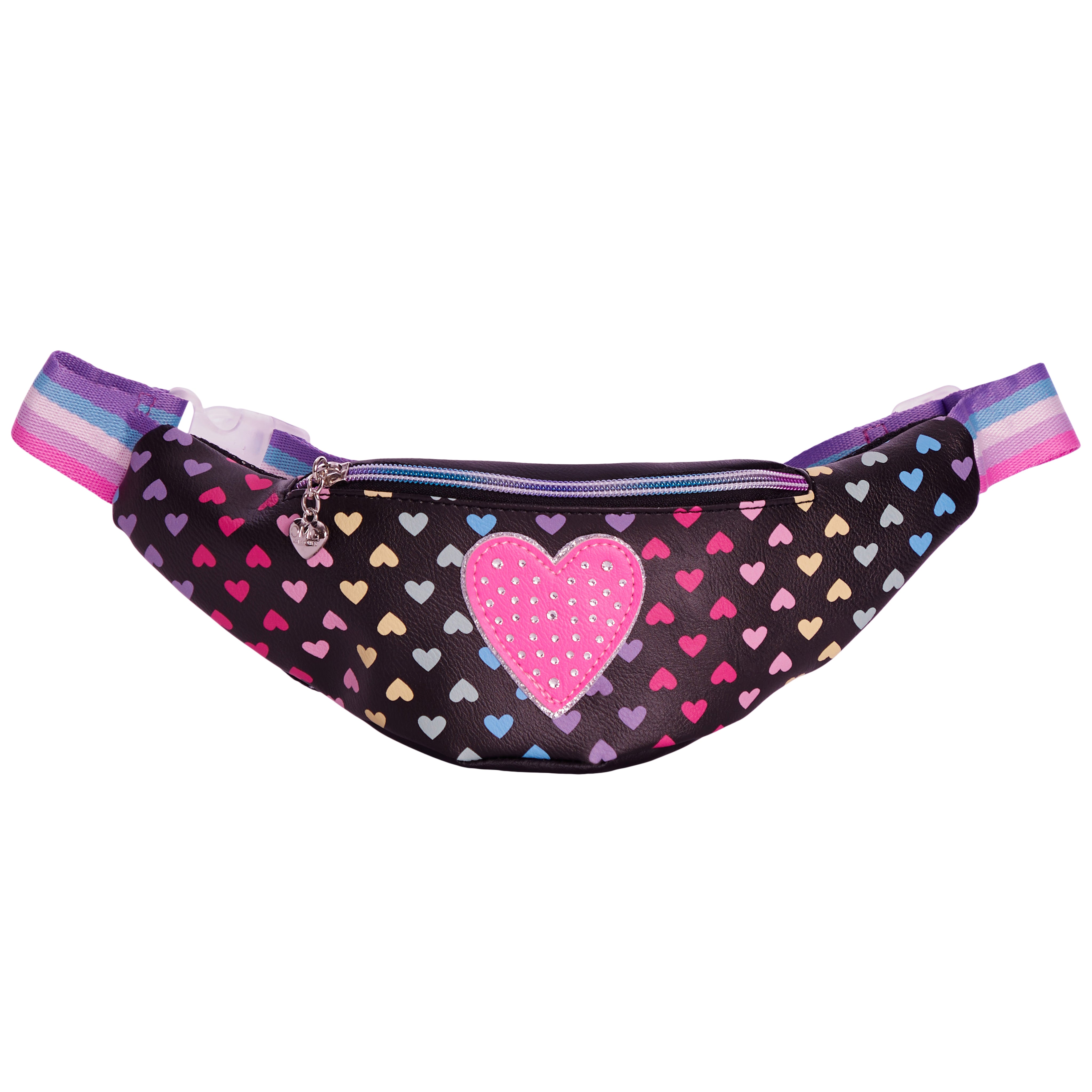 Heart Print Fanny Pack - Denny's