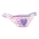 Hearts Print Fanny Pack - Denny's