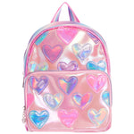 Hearts Print Mini Backpack - Denny's