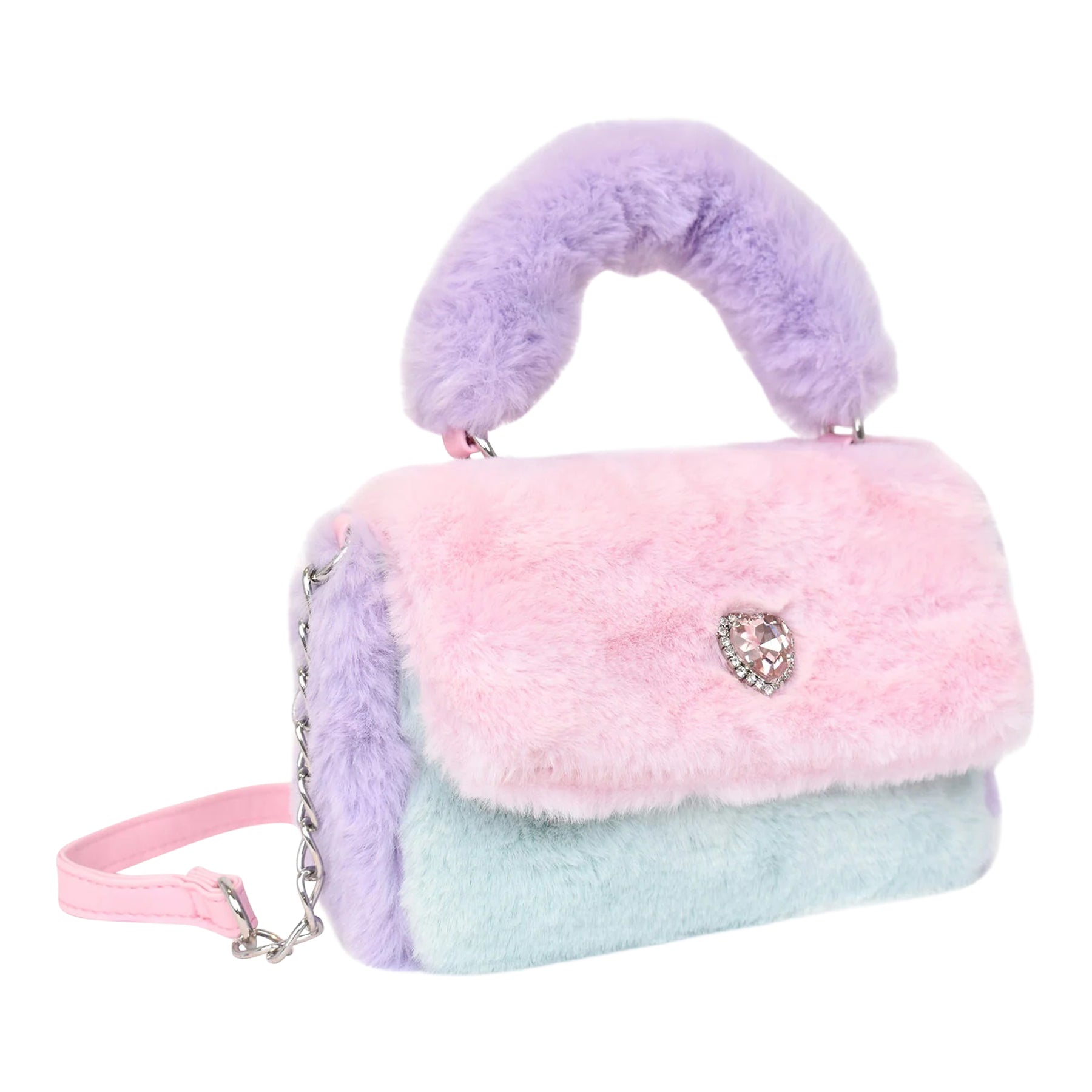 Faux Fur Top Handle Crossbody - Denny's