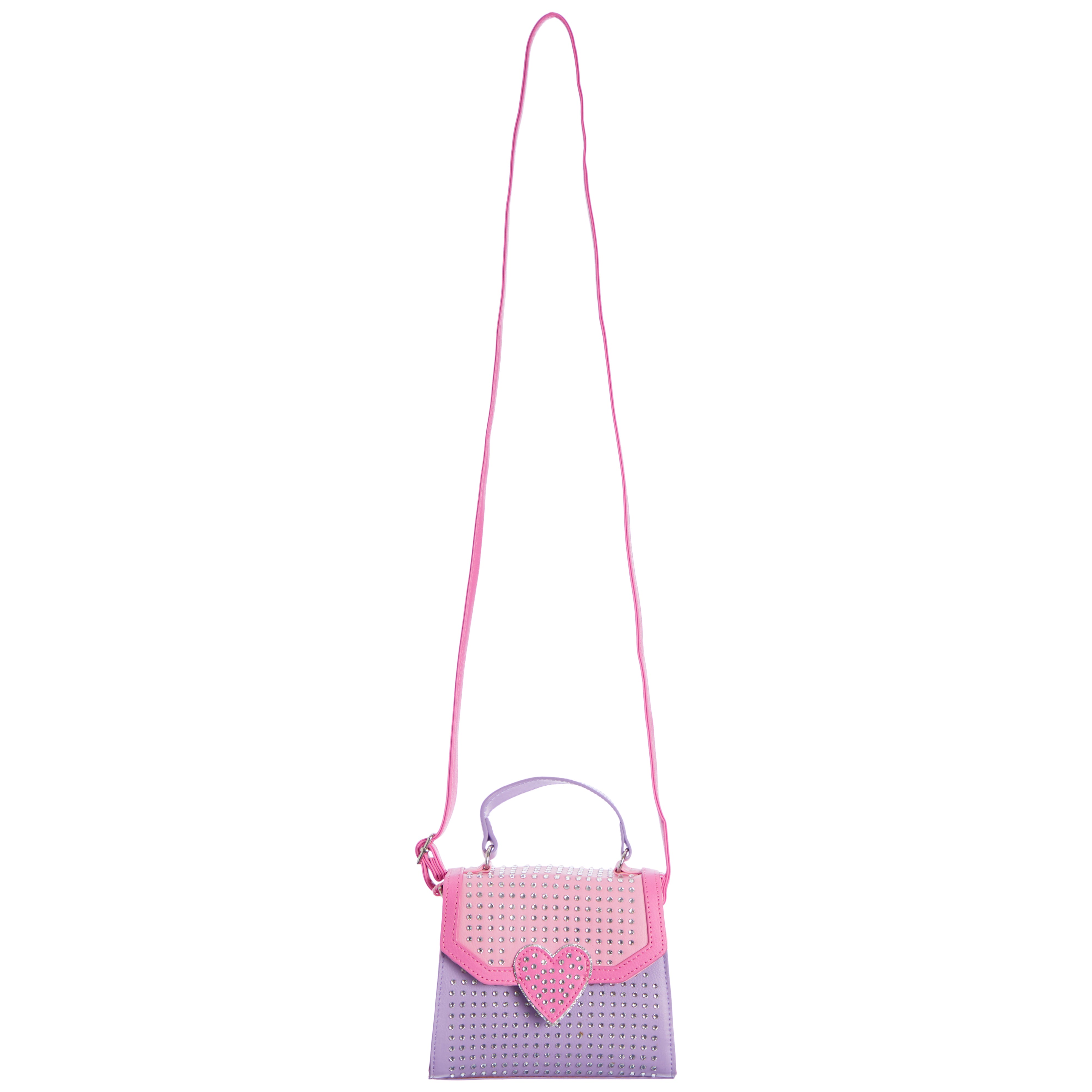 Rhinestones Heart Crossbody - Denny's