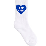 Heart Camp Crew Sock