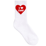Heart Camp Crew Sock