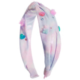 Glitter Hearts & Gummy Knot Headband - Denny's