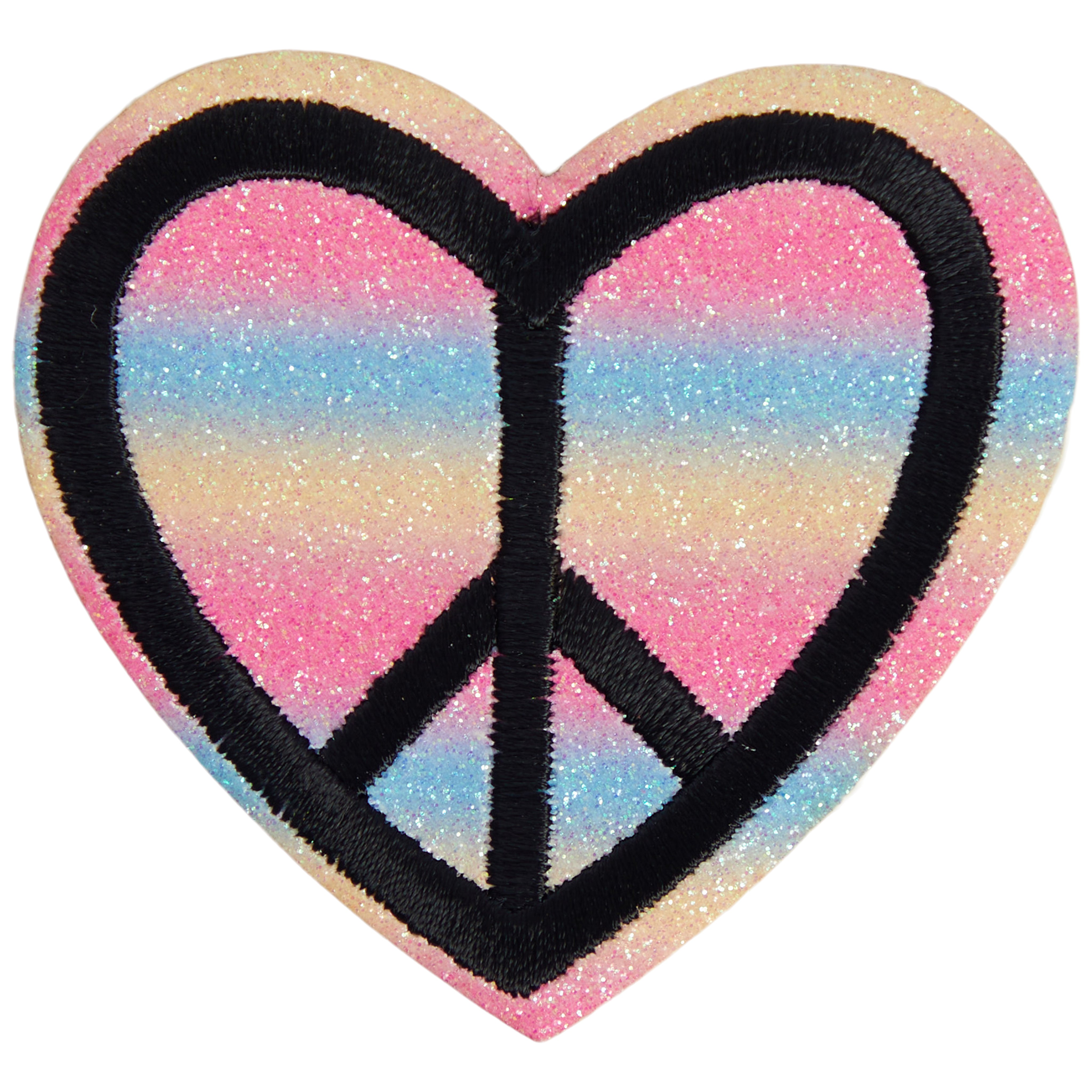 Heart Peace Stick-On Patch - Denny's