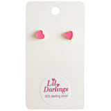 Heart Stud Earrings - Denny's