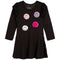 Happy Faces Ruffle Dress - Denny's