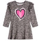 Pink Heart Ruffle Dress - Denny's