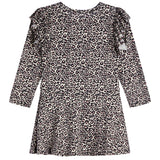 Pink Heart Ruffle Dress - Denny's