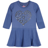 Drippy Hearts in Heart Swing Dress - Denny's