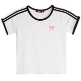 Embroidered Bow Tee - Denny's