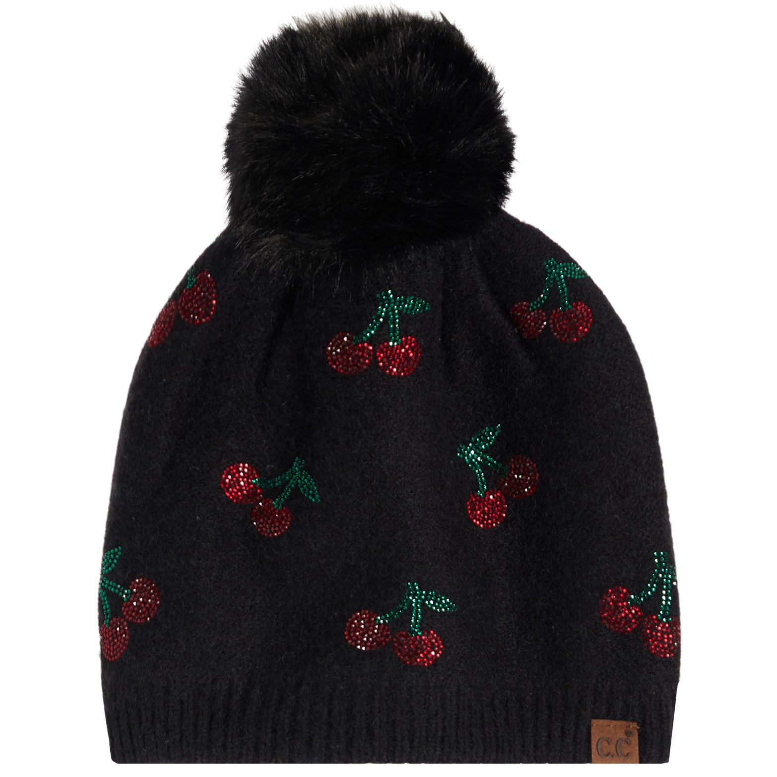 Rhinestone Cherry Hat - Denny's