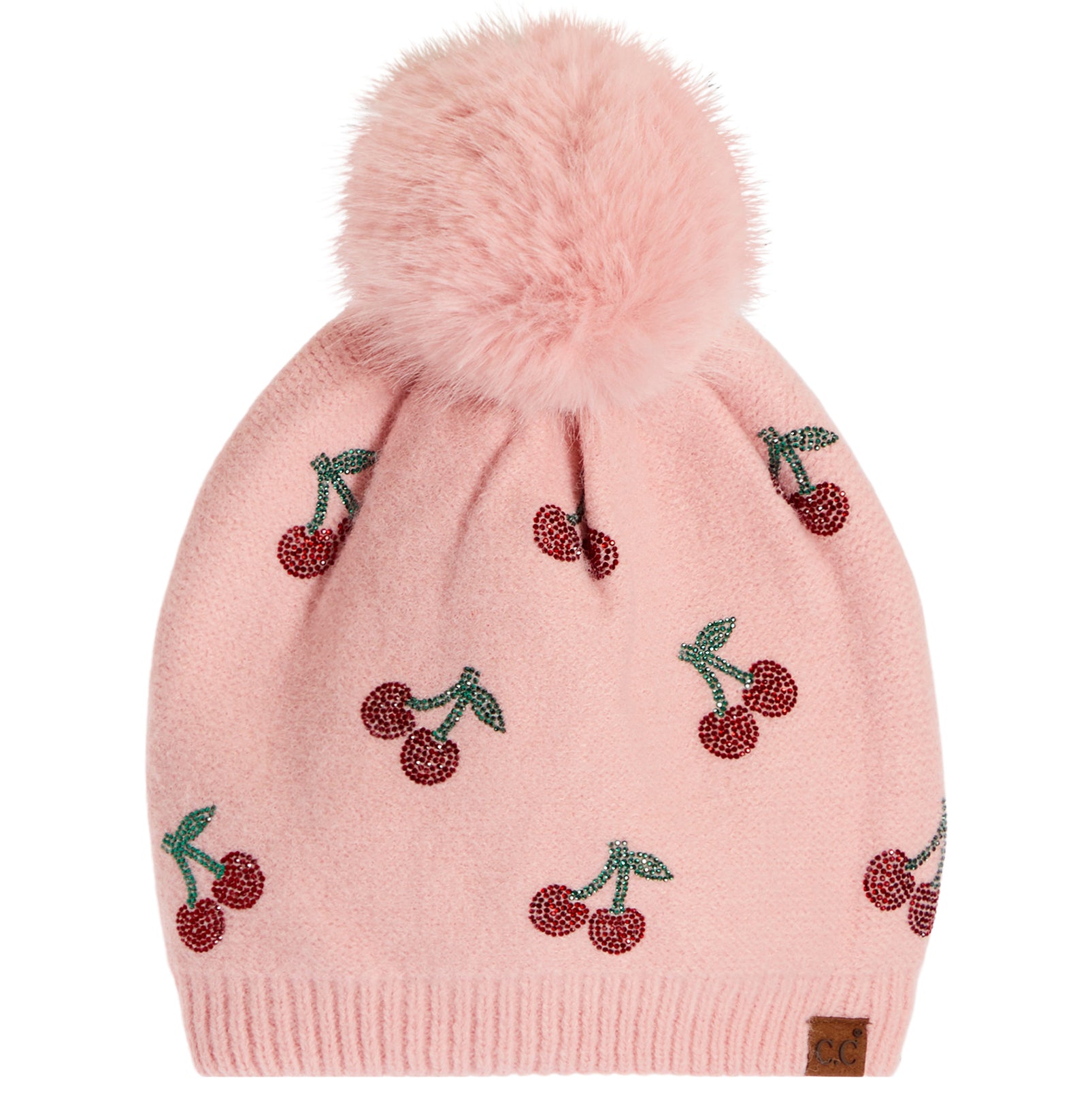 Rhinestone Cherry Hat - Denny's