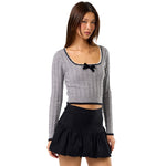 Long Sleeve Scoop Sweater - Denny's