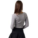 Long Sleeve Scoop Sweater - Denny's