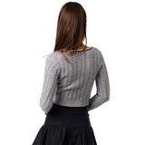 Long Sleeve Scoop Sweater - Denny's