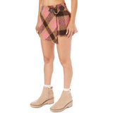 Elizabeth Plaid Mini Skort - Denny's