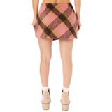 Elizabeth Plaid Mini Skort - Denny's
