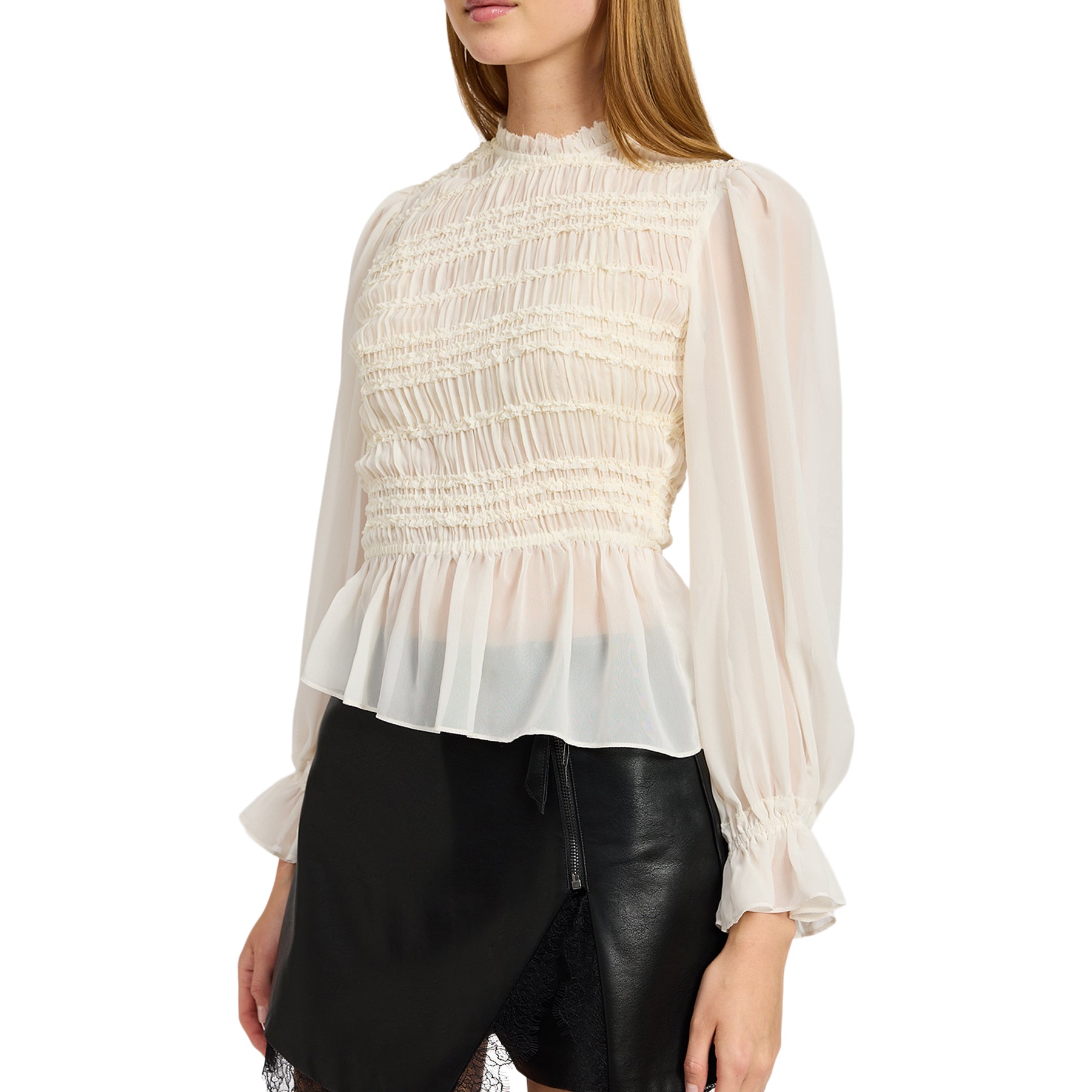 Dixie Smocked Blouse - Denny's