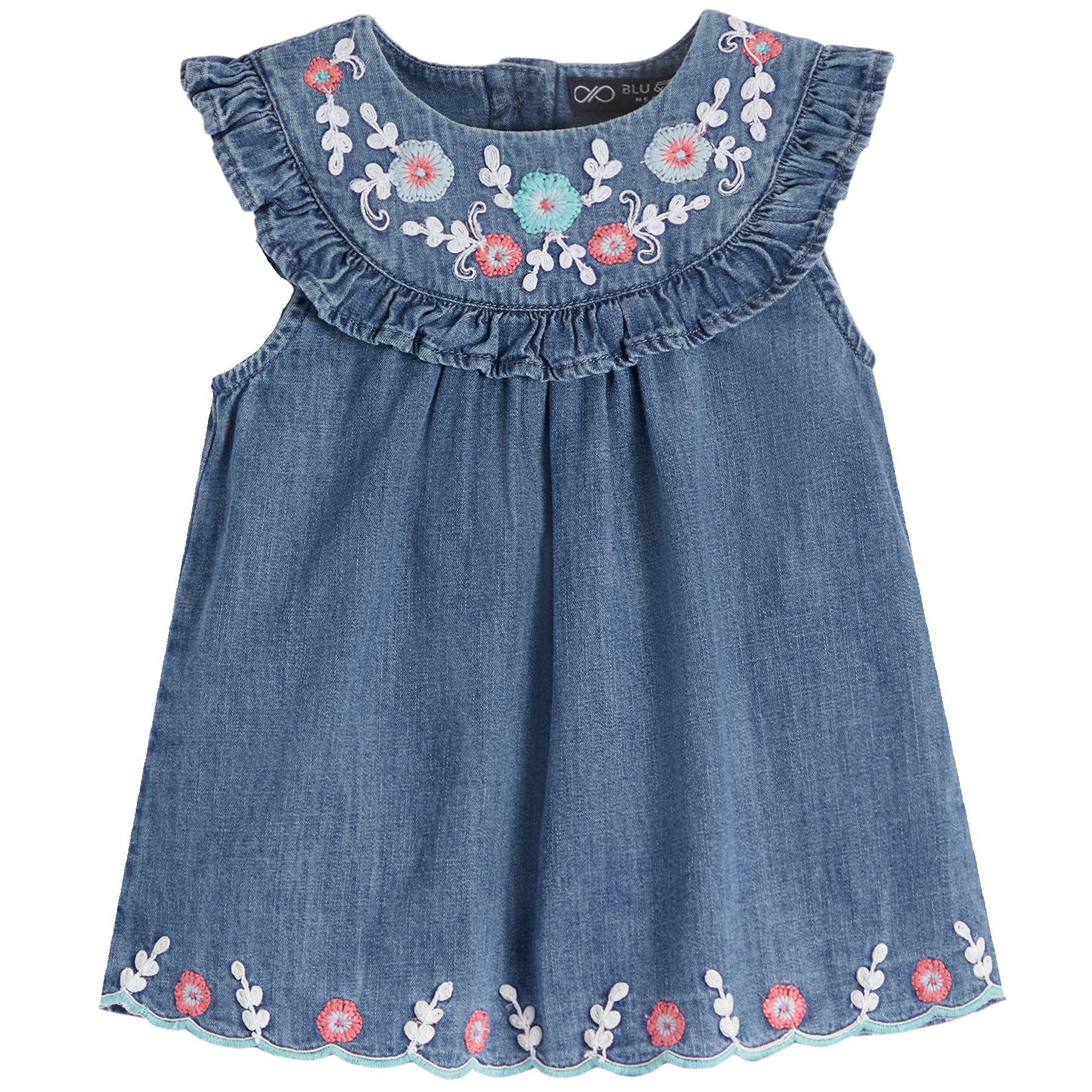 2pc Melody Emboidered Dress - Denny's