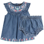 2pc Melody Emboidered Dress - Denny's