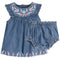2pc Melody Emboidered Dress - Denny's