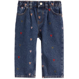 Gracie Embroidered Heart Jean