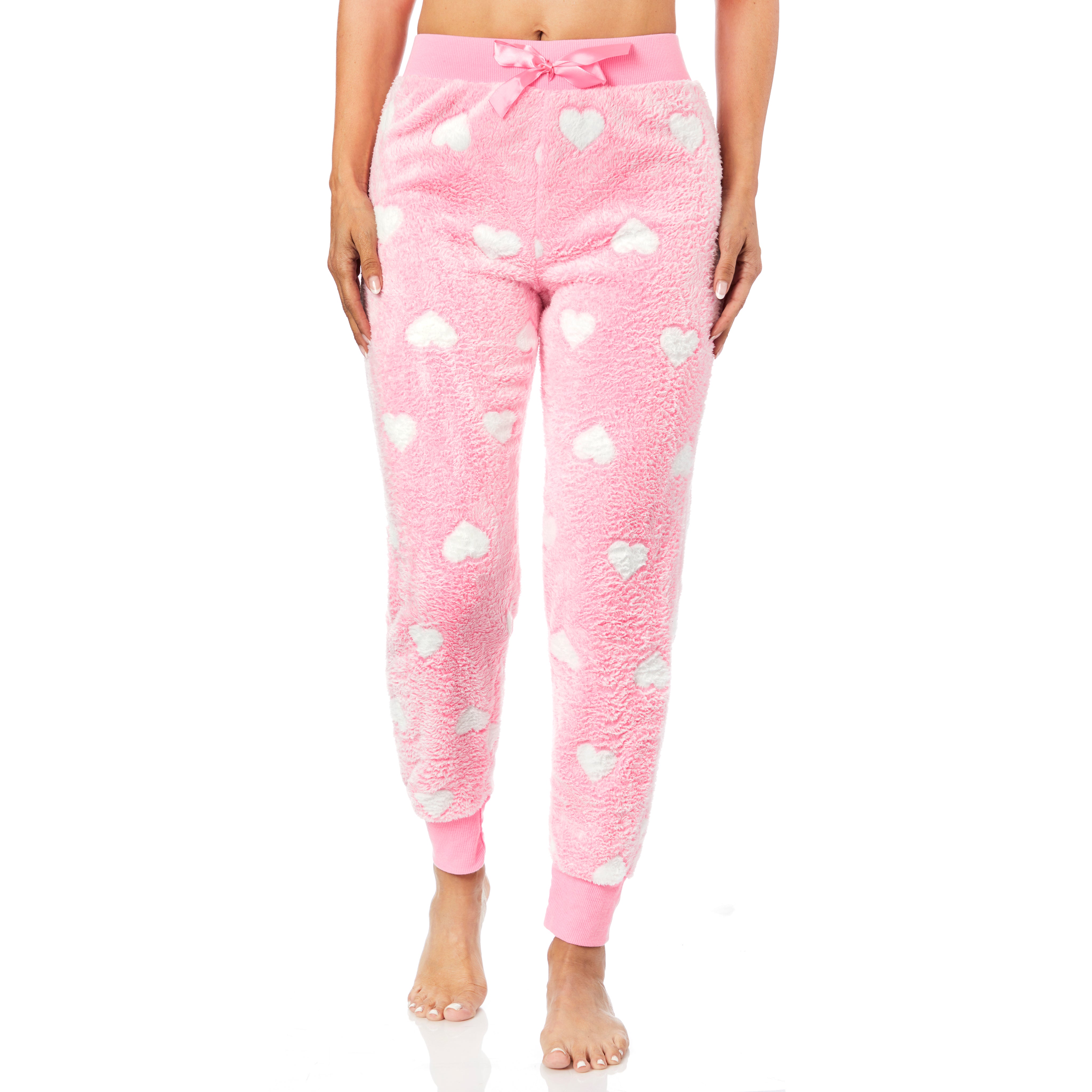 Hearts Plush Jogger - Denny's