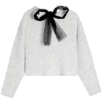 Black Bow Back Sweater - Denny's