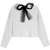 Black Bow Back Sweater - Denny's