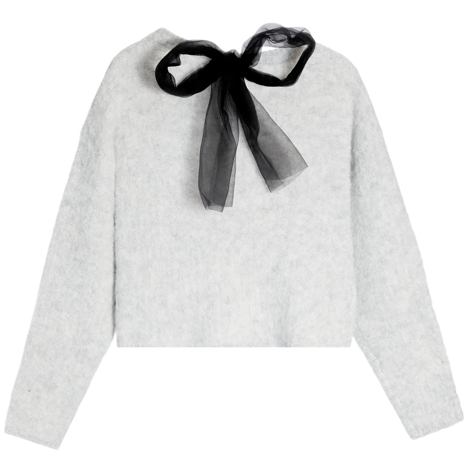 Black Bow Back Sweater - Denny's