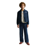 Loose Open Hem Fleece Pants