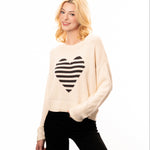 Sienna Heart Sweater - Denny's